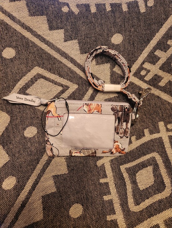 Vera Bradley Handbags - NWOT Vera Bradley Zip ID Case In Dog Show Pattern New Without Tags